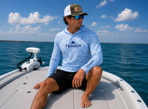 Teaser Performance Hoodie Blue camo