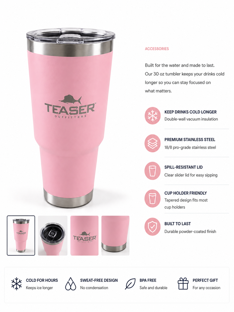 Teaser Pink Tumbler