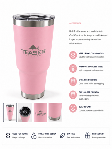 Teaser Pink Tumbler