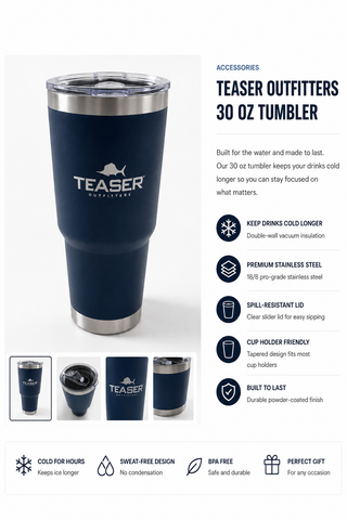 Teaser Blue Tumbler