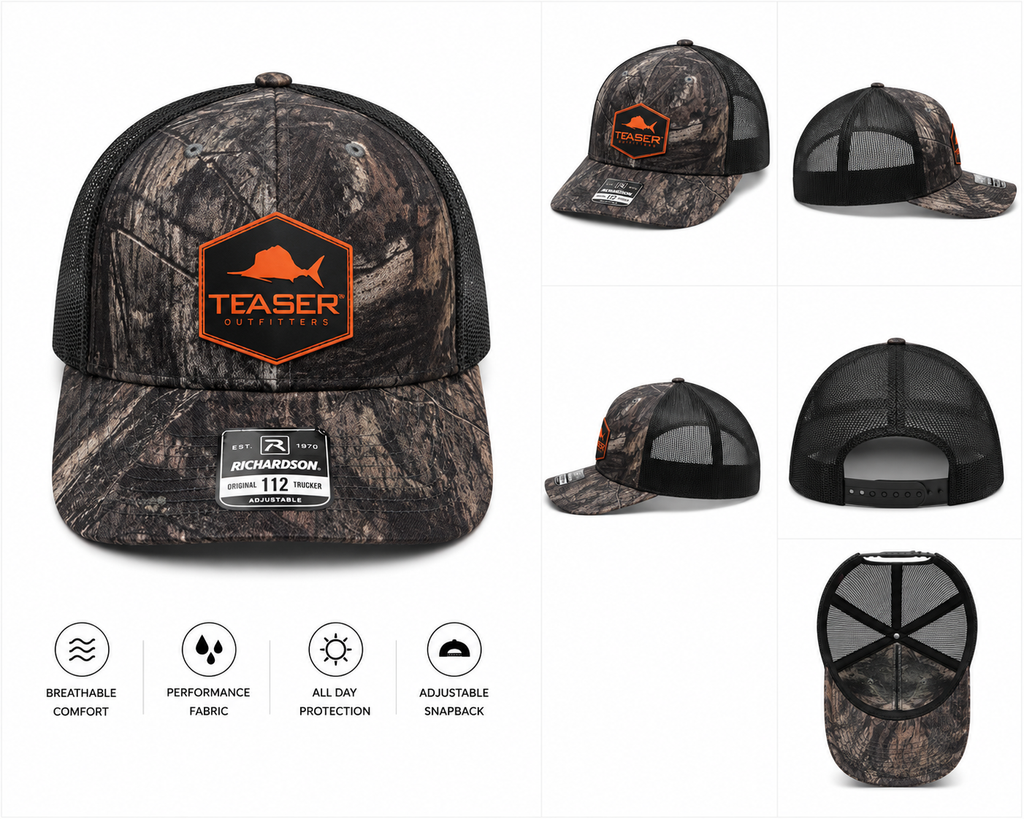 Teaser Custom Hat - Mossy Oak Camo
