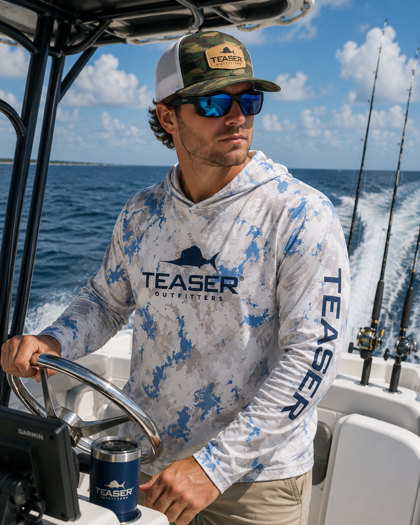 Teaser Blue/Grey Camo Hoodie
