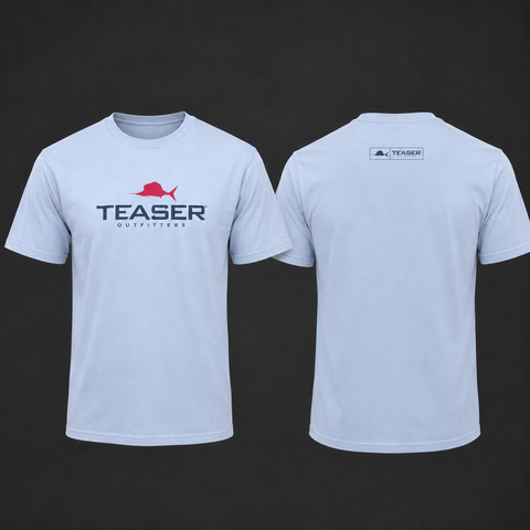 Carolina Blue/Red Fish T-Shirt