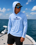 Teaser Performance Hoodie Blue camo