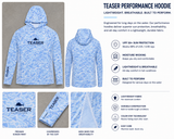 Teaser Performance Hoodie Blue camo