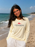 Teaser Coastal Yellow Long Sleeve - Grey/Red