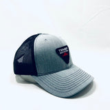 Teaser Custom Hat - Grey Embroidered Patch