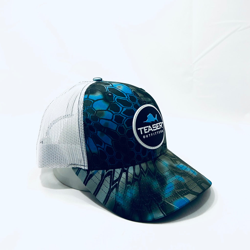 Teaser Custom Hat - Fish Scales – Teaser Outfitters