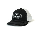 Teaser Custom Hat - Black-White / Hex Patch