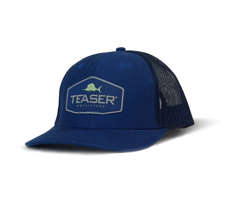 Teaser Custom Hat Navy/Green-Hex Patch