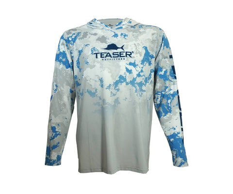 Teaser Blue/Grey Camo Hoodie