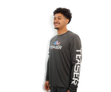 Teaser Coastal American Series Charcoal Long Sleeve