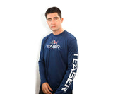 Teaser Coastal American Series Navy Long Sleeve