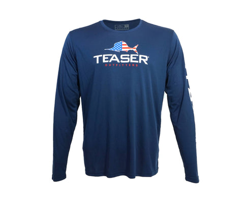 Teaser Coastal American Series Navy Long Sleeve
