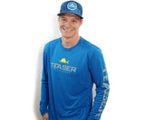 Teaser Coastal Blue Long Sleeve - Grey/Yellow