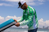 Teaser Offshore Mahi Skins Green Long Sleeve